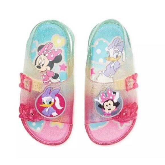 Disney Minnie Mouse & Daisy Duck Kids Sandals - Pink & Blue - Picture 6 of 6